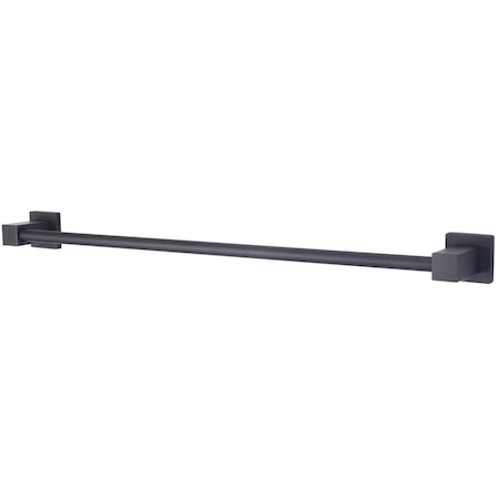 Pioneer Industries Towel Bar, Matte Black, Weight: 0.4 7MO030-MB